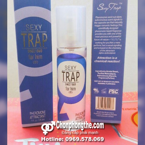 Nước hoa kích dục nữ Sexy Trap For Him chất lượng