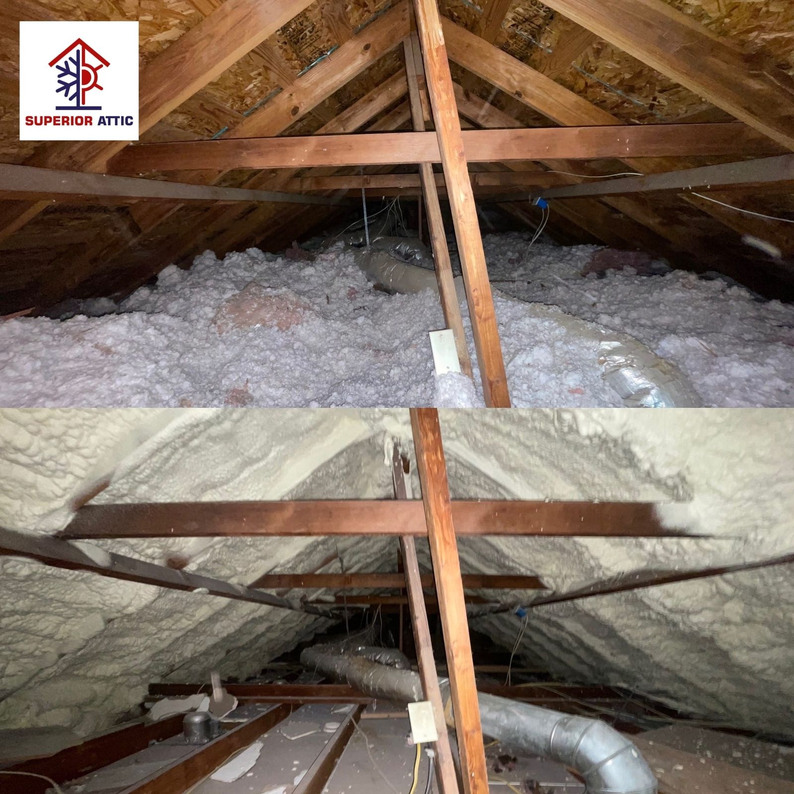Spray Foam Vs BlowIn Insulation Superior Attic