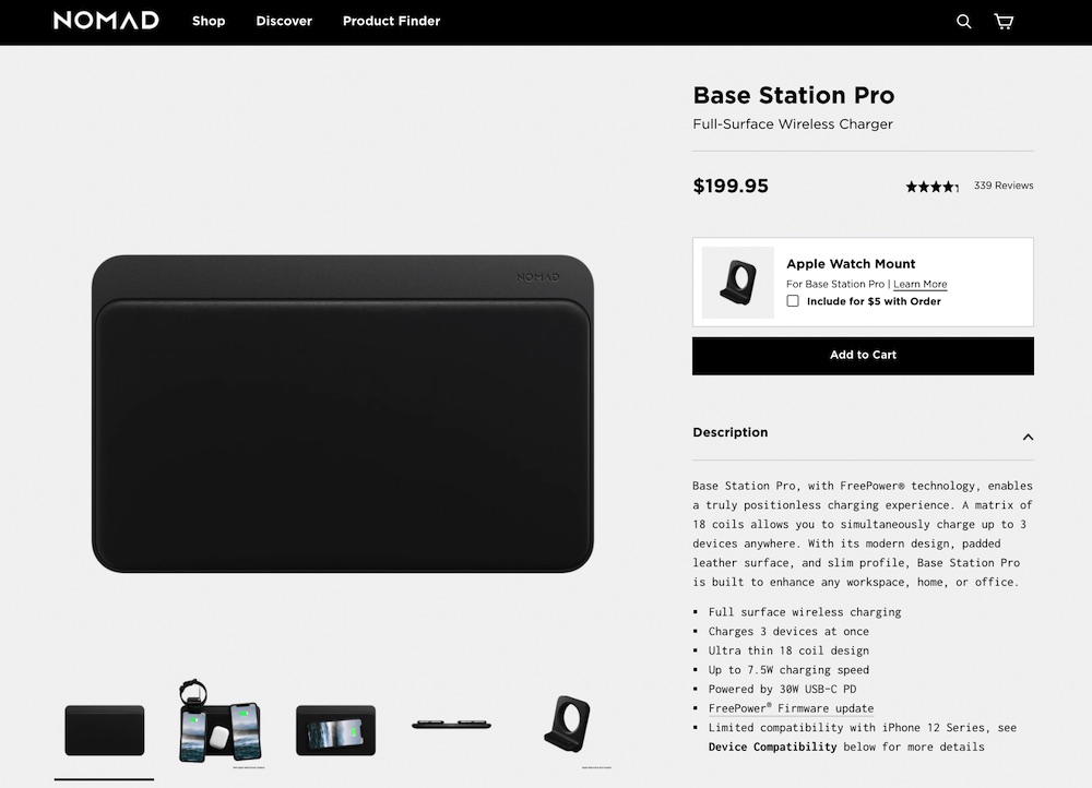 nomad product description
