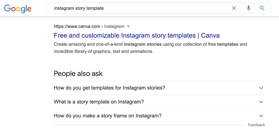 Canva Instagram Story template
