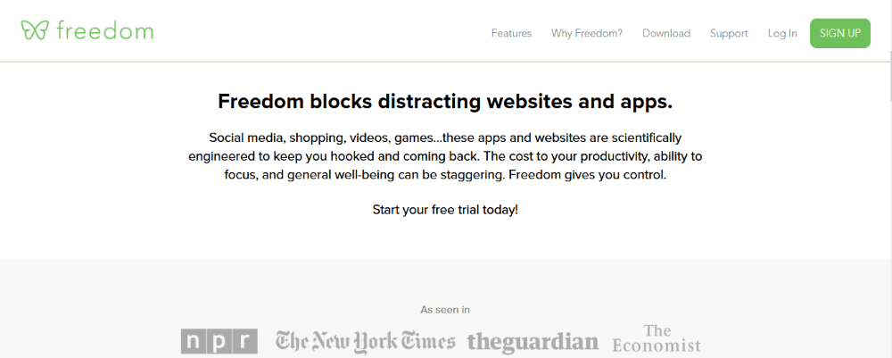 Freedom software for writing a book