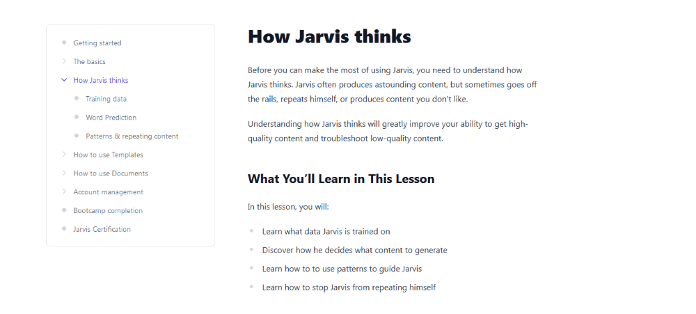 Jarvis Bootcamp