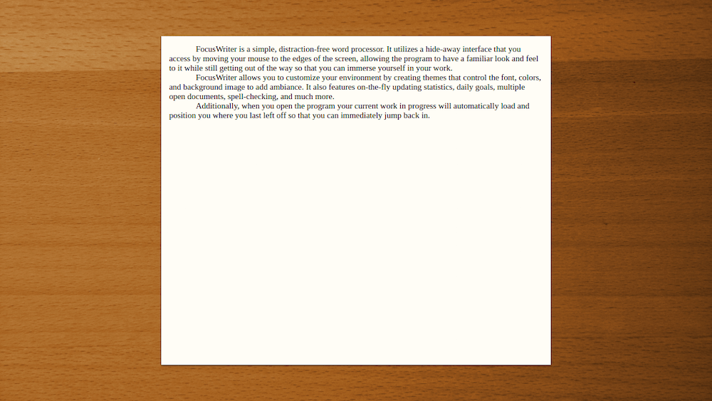 Focus Writer