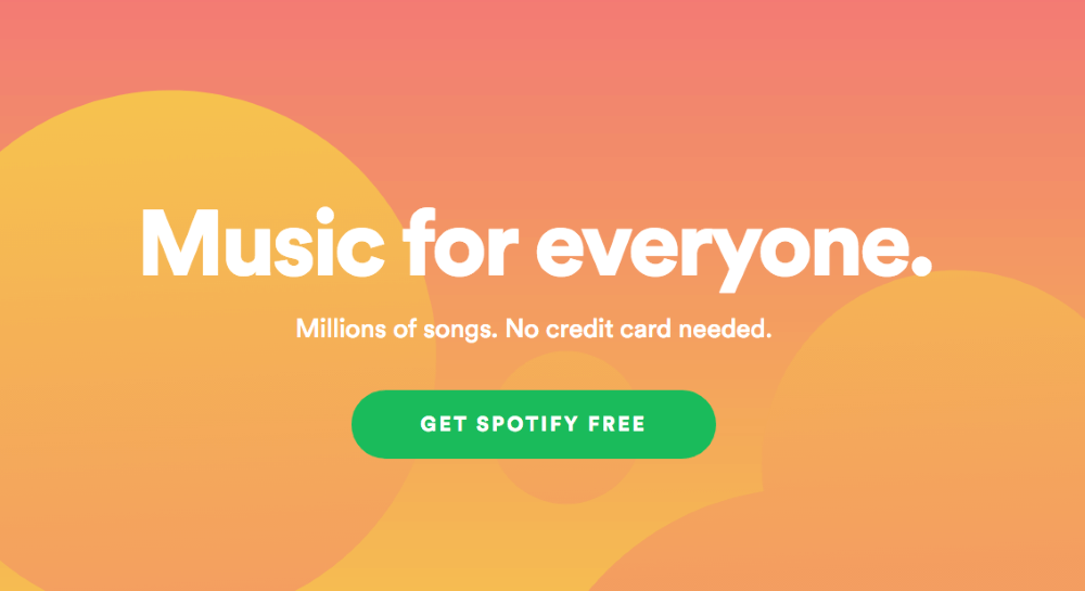 Spotify tagline example - how to write a tagline