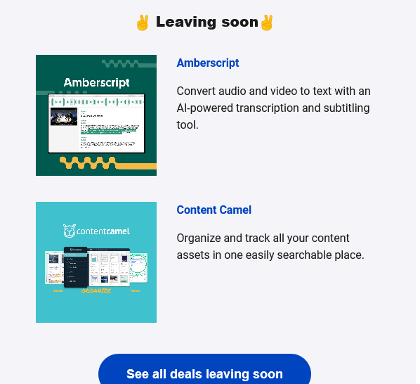 AppSumo email copywriting - Learn copywriting