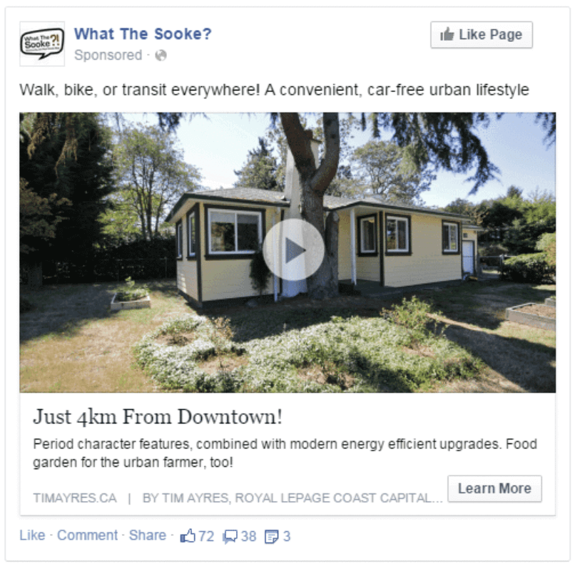 real estate ad example