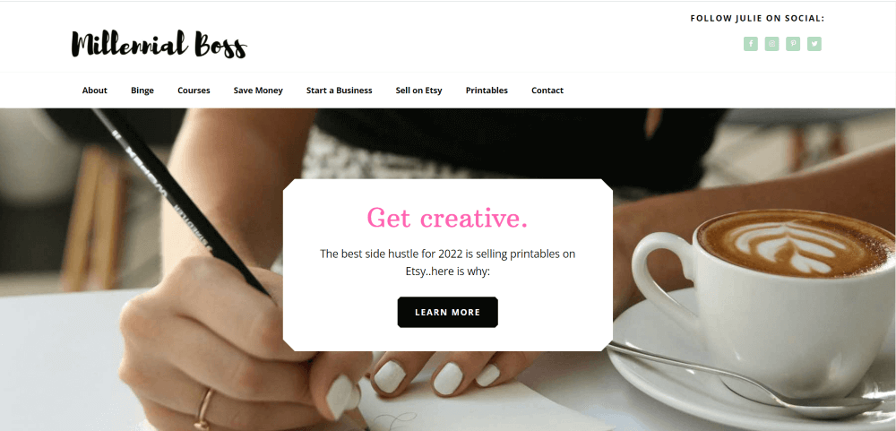 Millennial Boss- How to monetize a blog