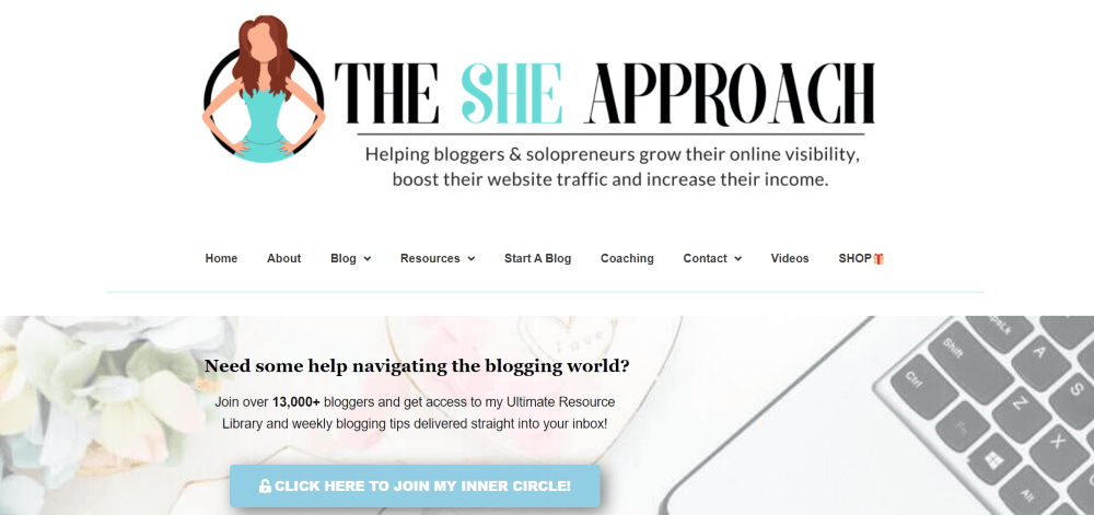 The She Approach - How to monetize a blog