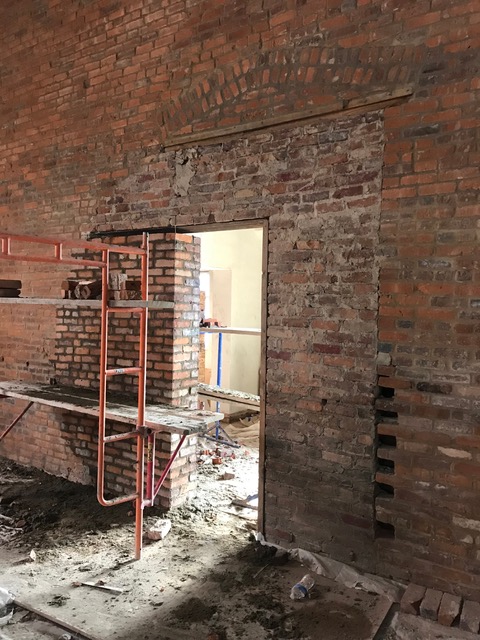 Restoring brick entry