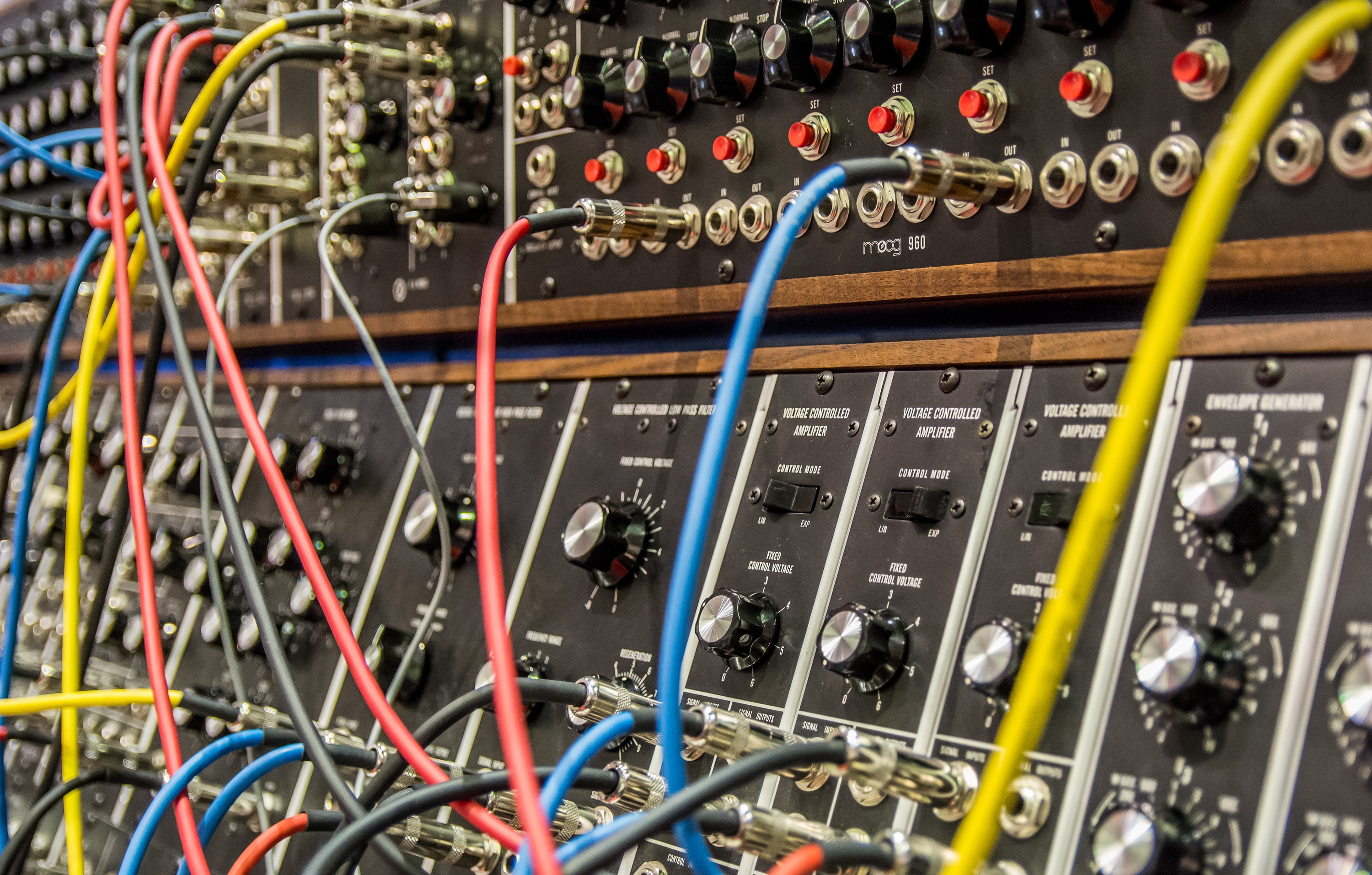 complex board of wires
