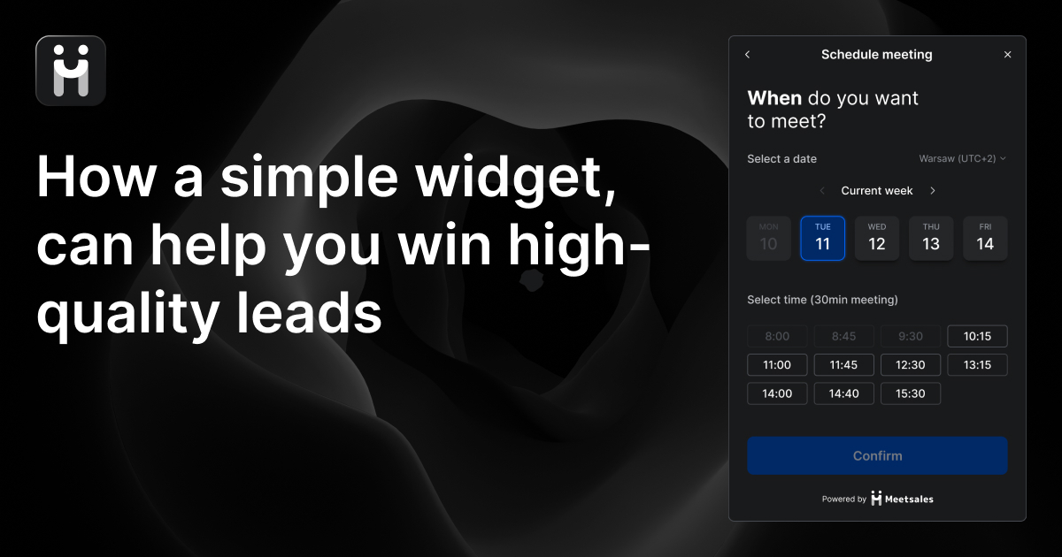 Widget as a game changer