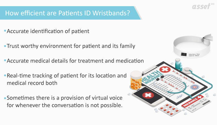 How efficient is Patient ID Wristband