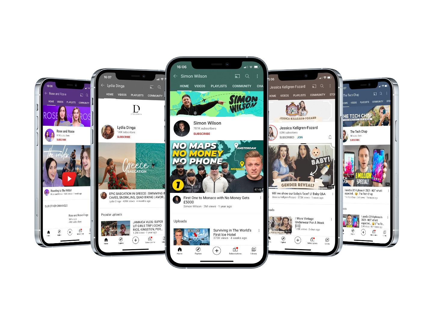 YouTube creators we've worked with