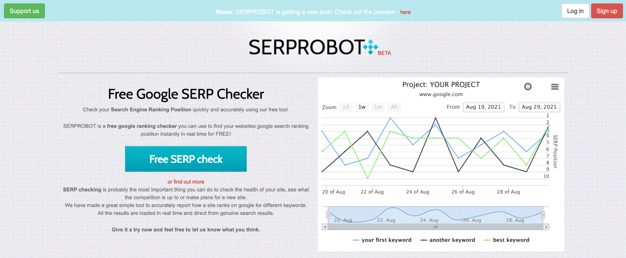 SERP Robot