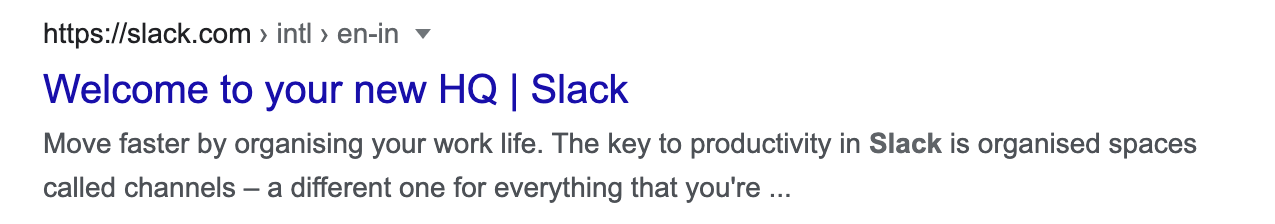 Slack