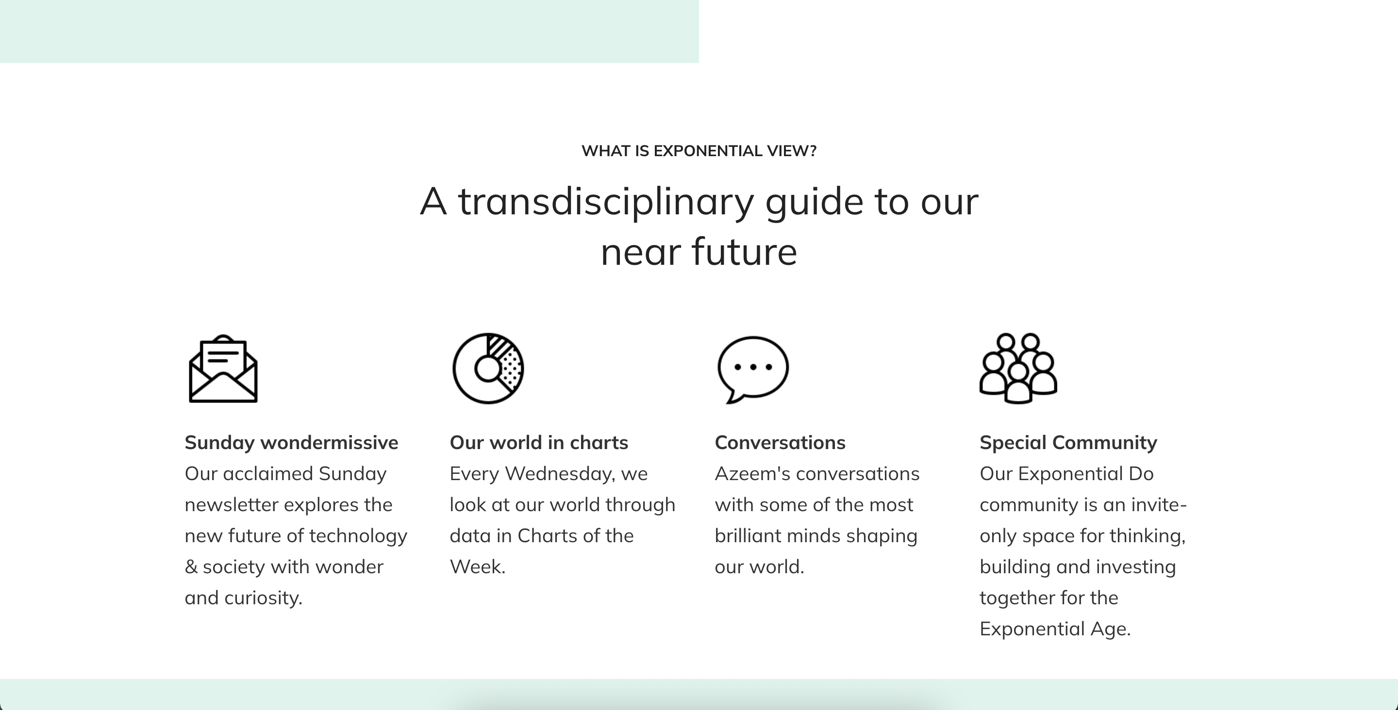 The Exponential View