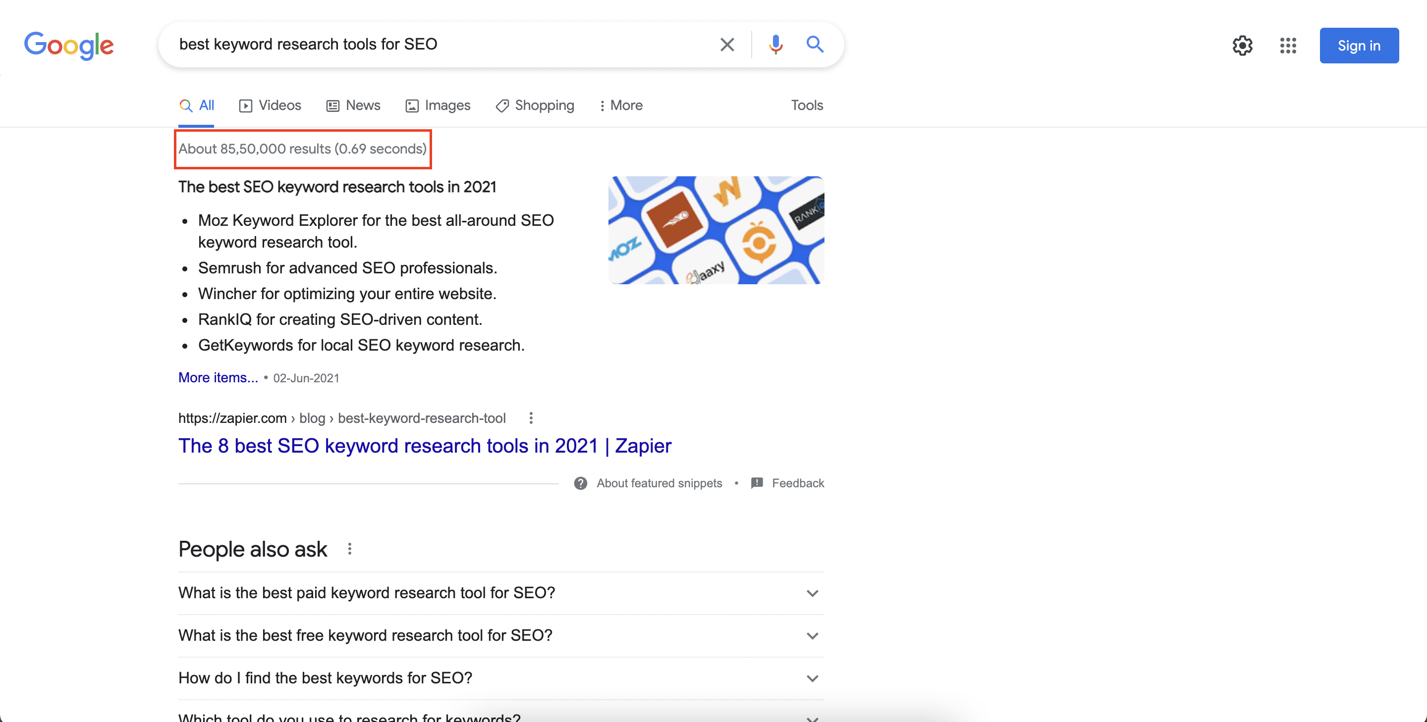 best keyword research tools for SEO