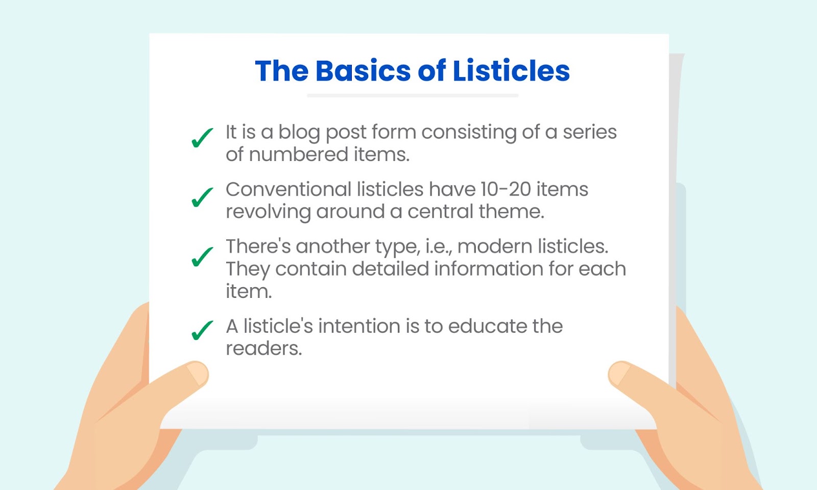 What is a Listicle?
