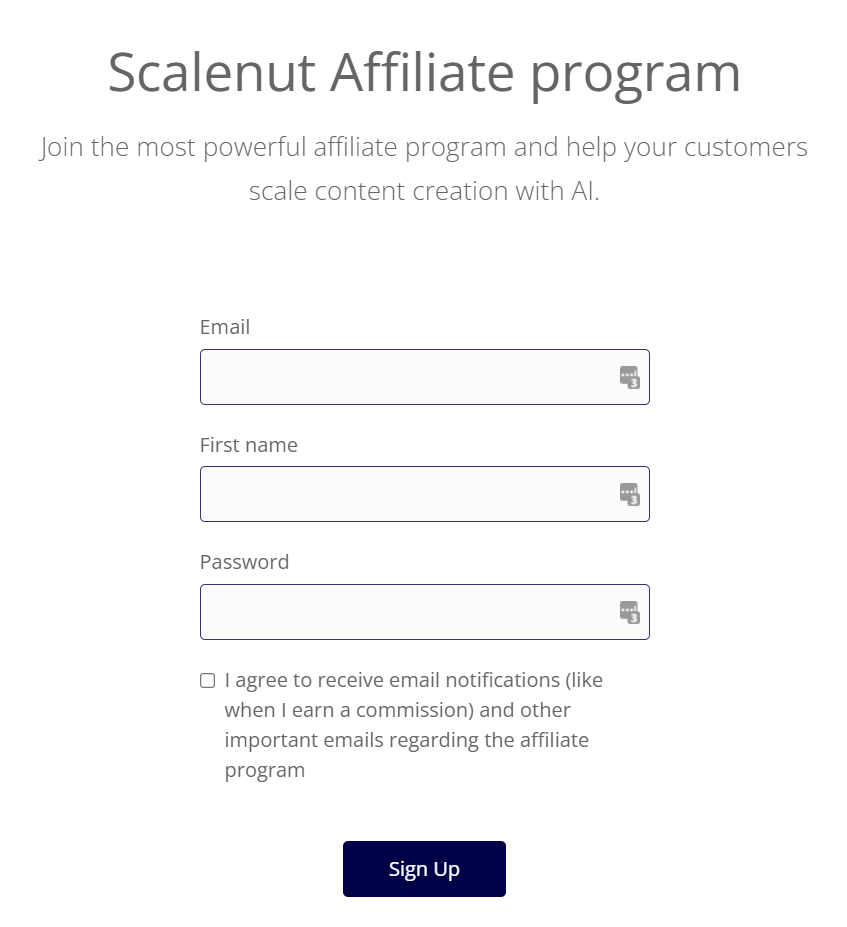 Scalenut affiliate program