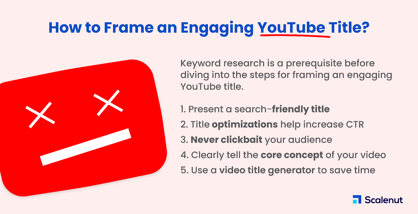 How to Write a Good YouTube Title?
