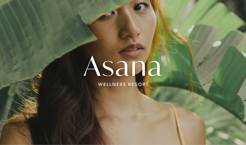 Asana: custom website for a wellness resort