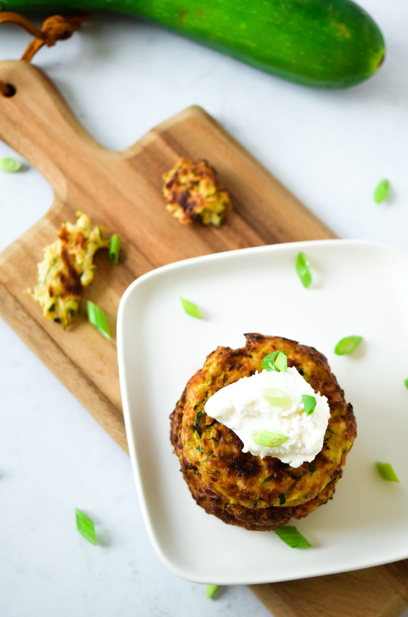 Air Fryer Zucchini Fritters
