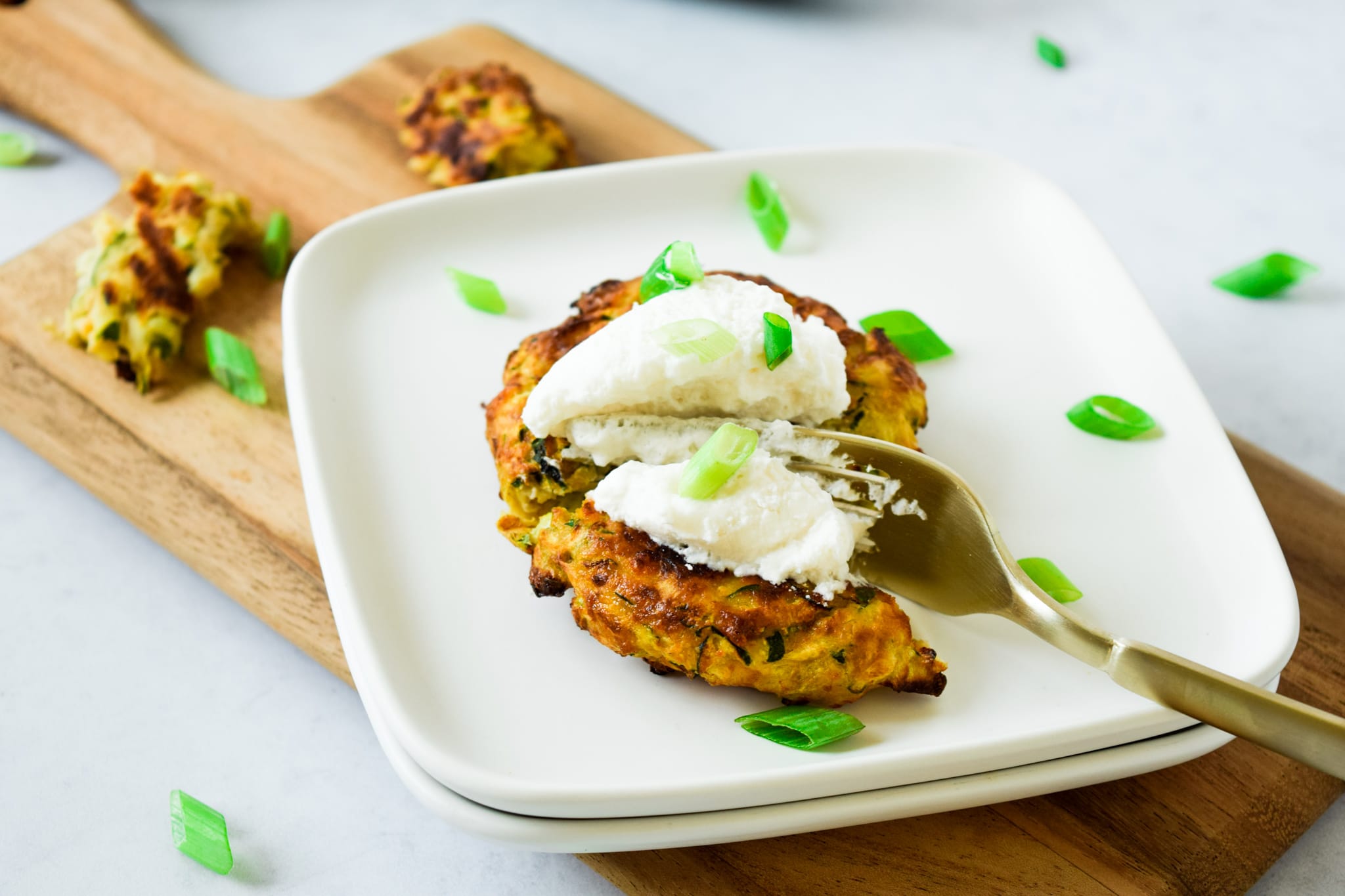 Air Fryer Zucchini Fritters