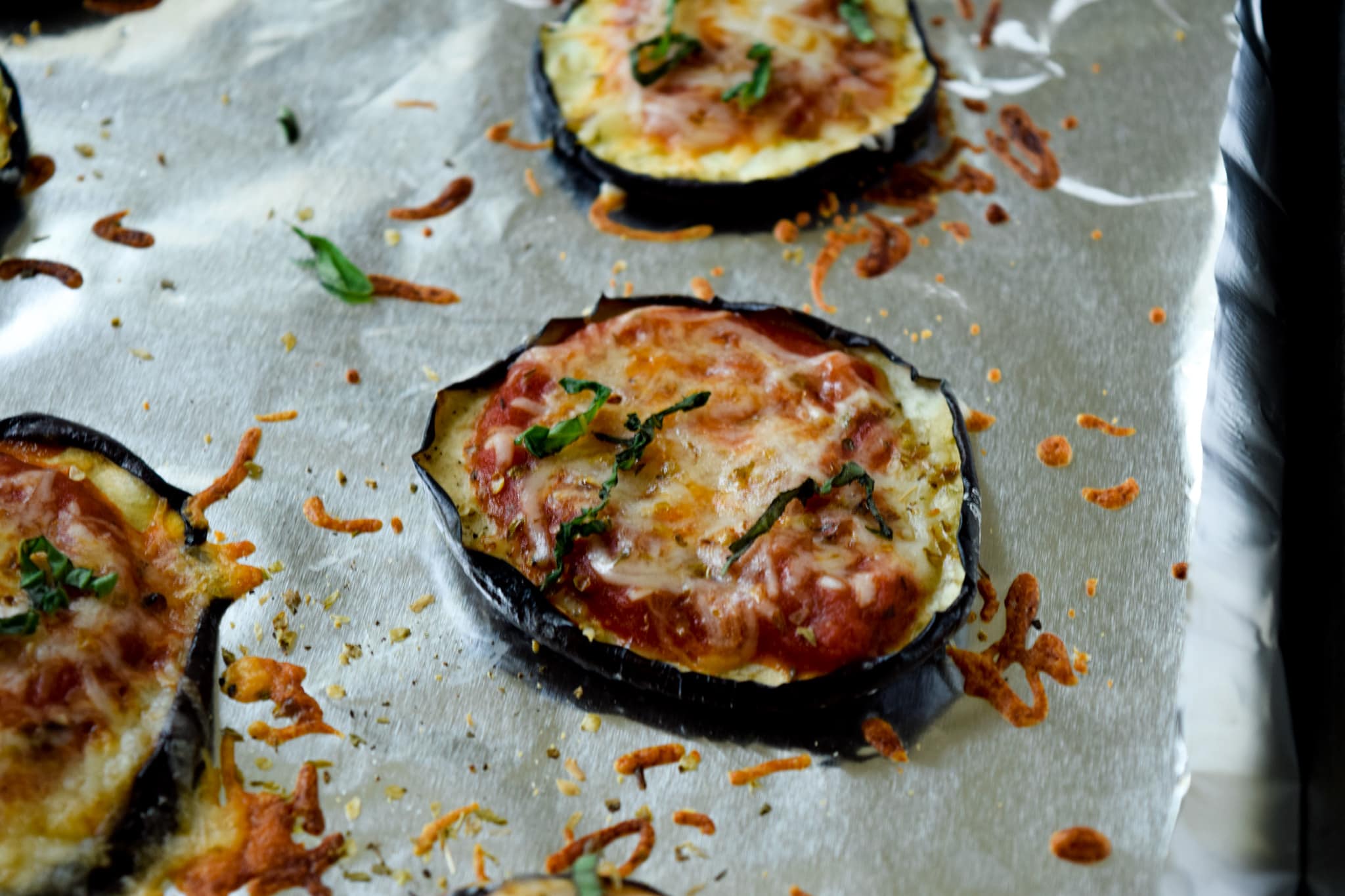 Eggplant Pizza Bites