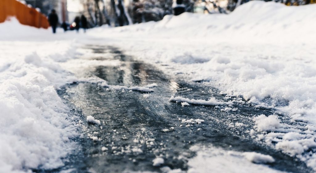 Sidewalk Ice