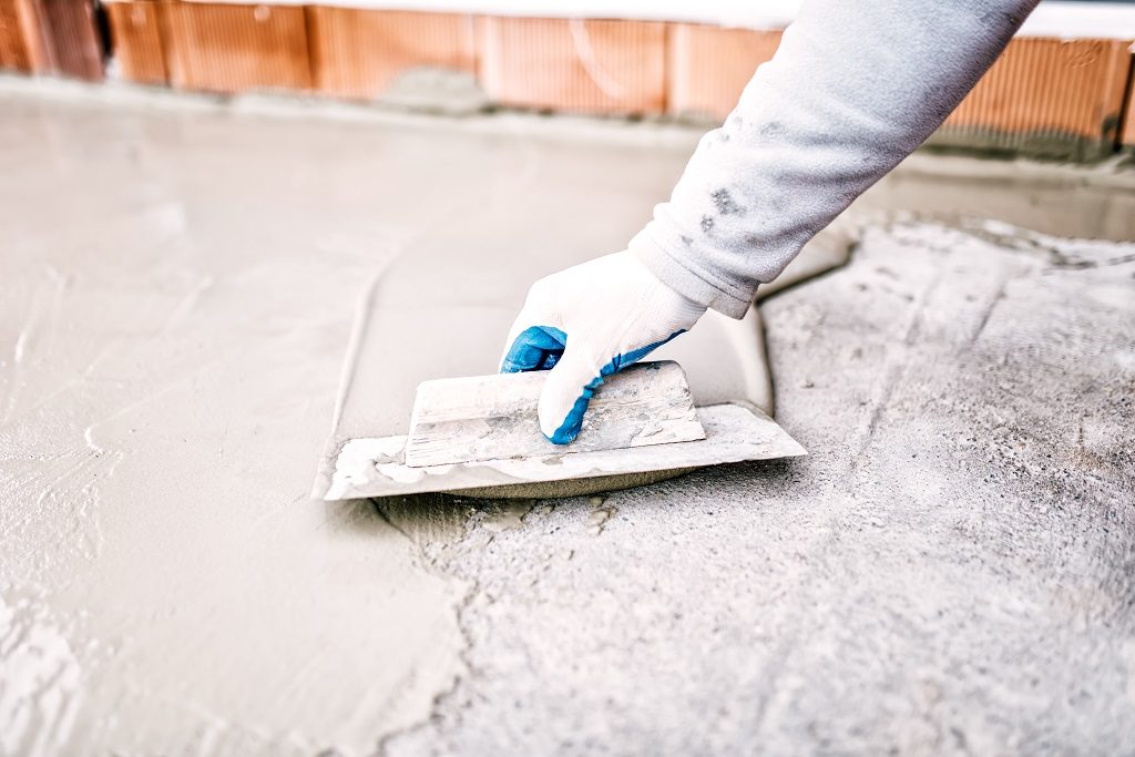 concrete putty.