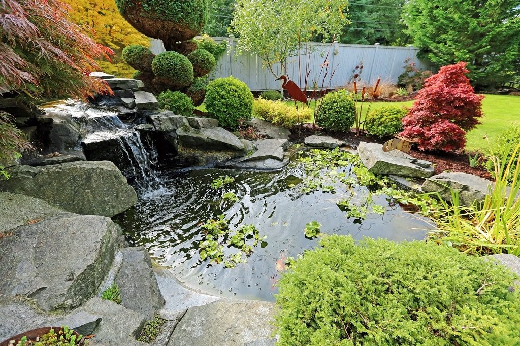 Backyard Fountains and Ponds