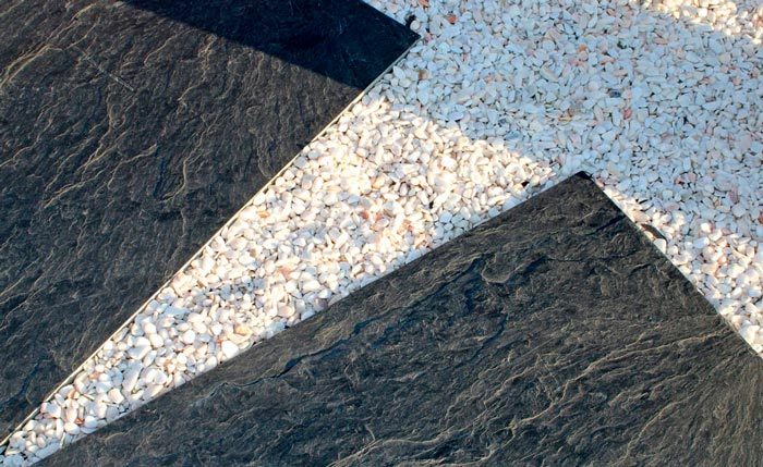 Clefted to Star Natural Slate