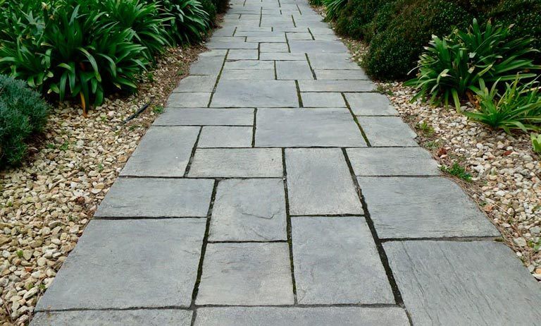 Garden Slate Path