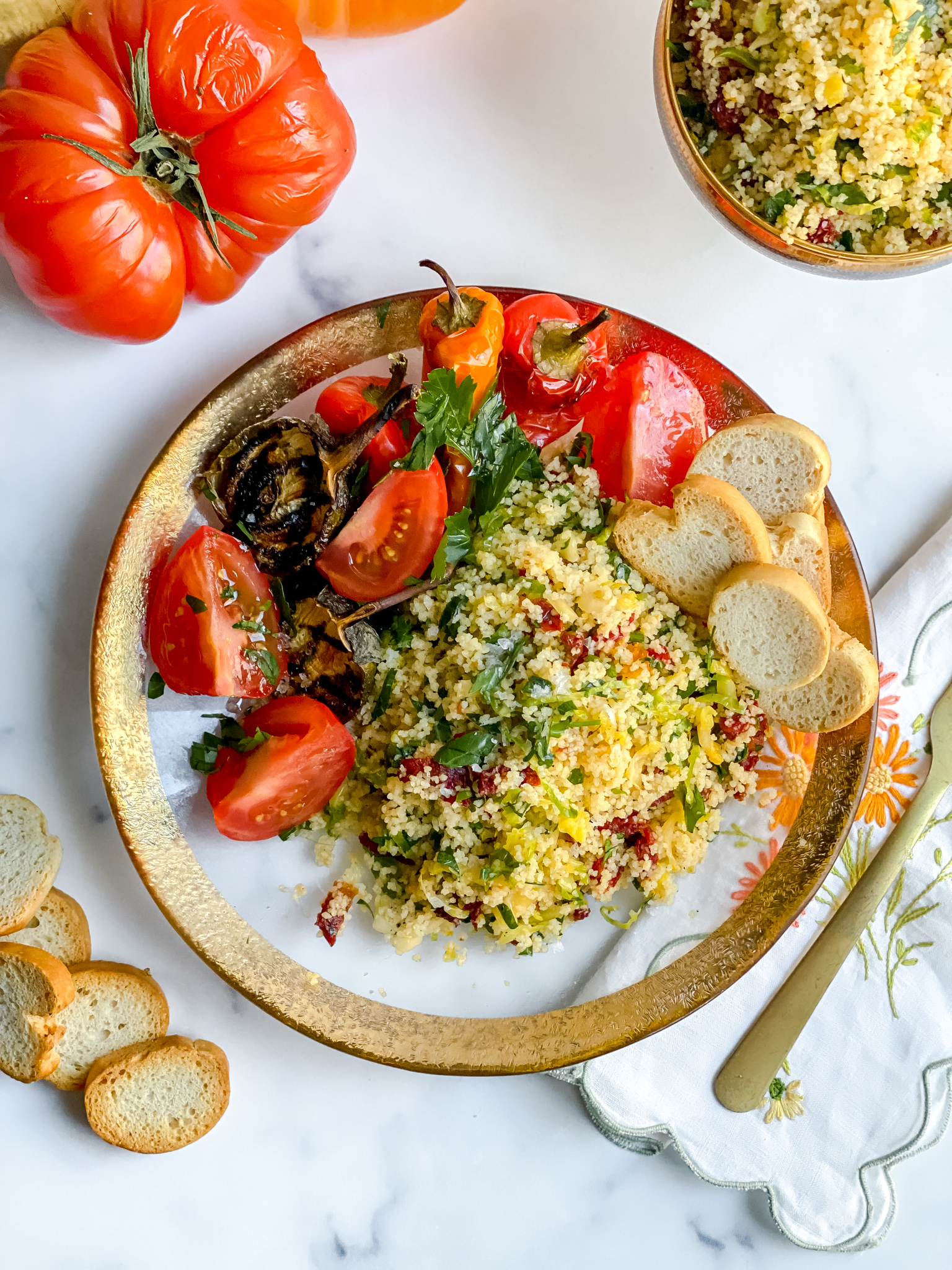 Citrus Couscous With Sun Dried Tomatoes