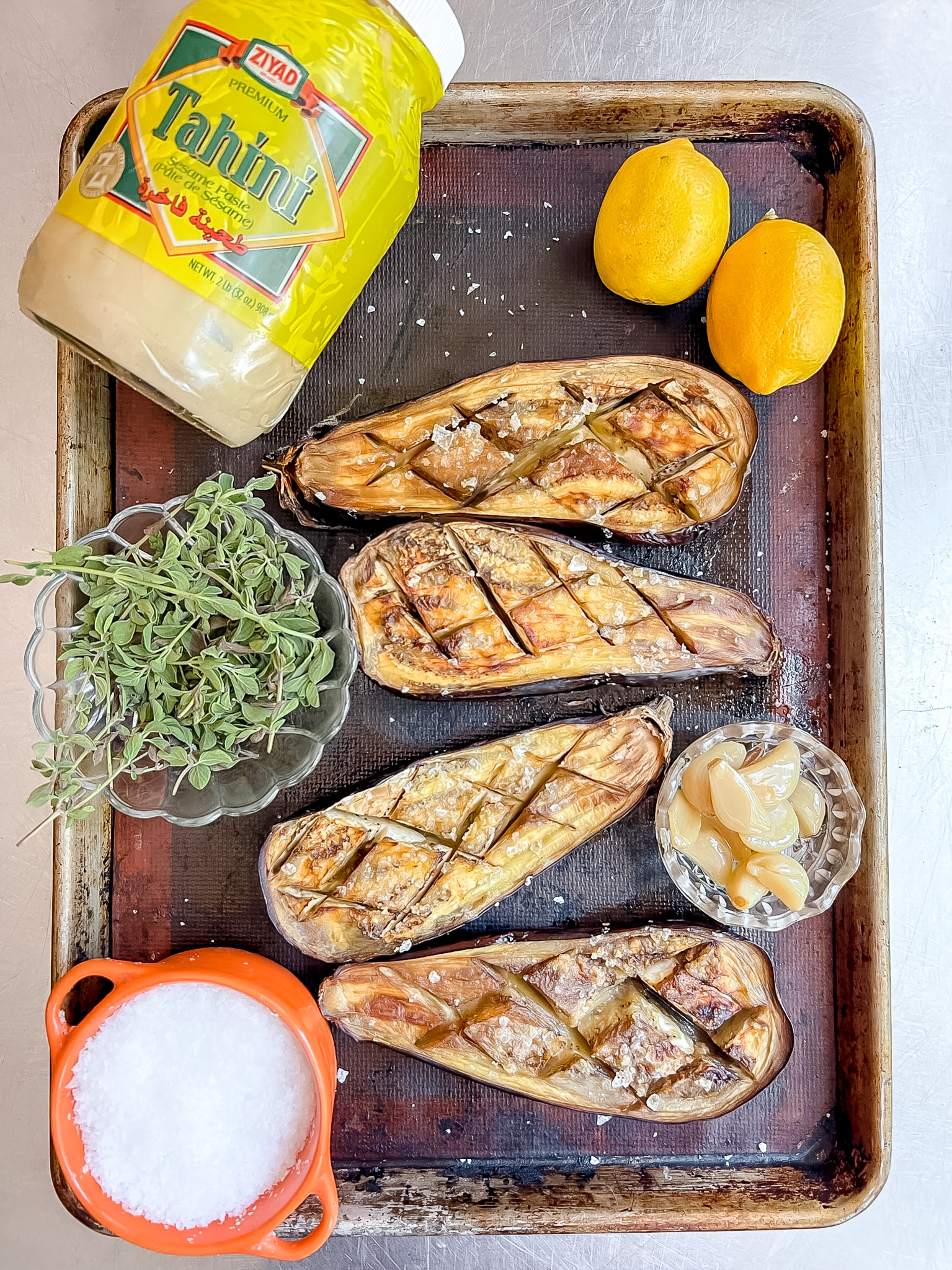 Roasted Eggplant Baba Ganoush