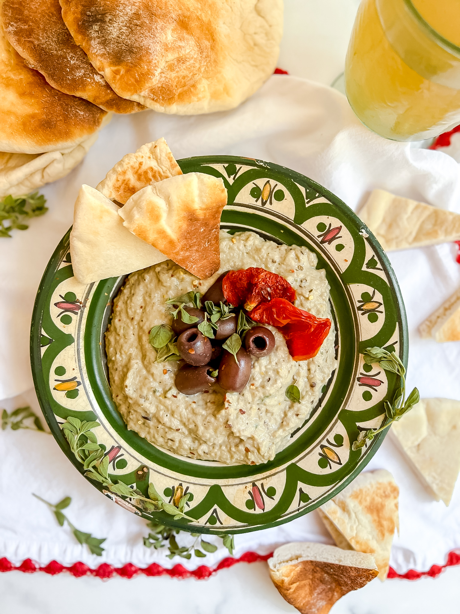 Roasted Eggplant Baba Ganoush