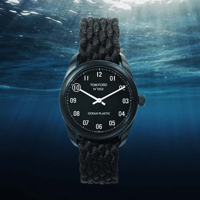 Tom Fords Ocean Plastic Watch