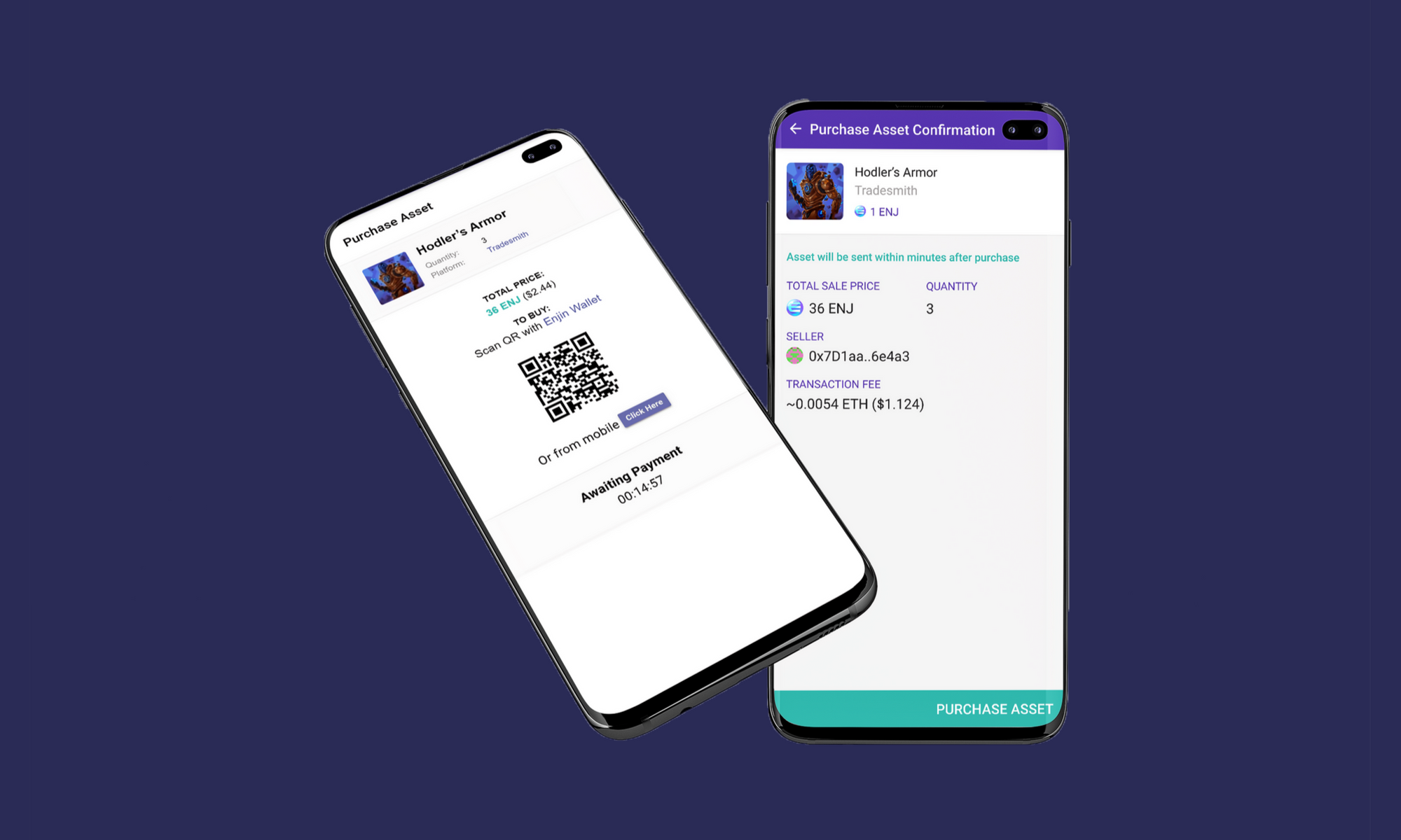 Enjin marketplace blockchain gaming crypto collectibles