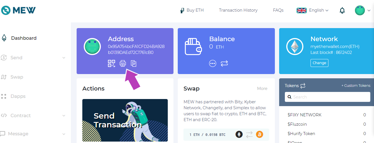 Ethereum Paper Wallet how to