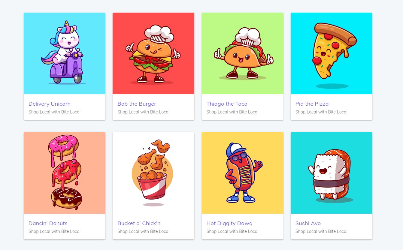 A series of anthropomorphized fast food items are displayed as NFTs.