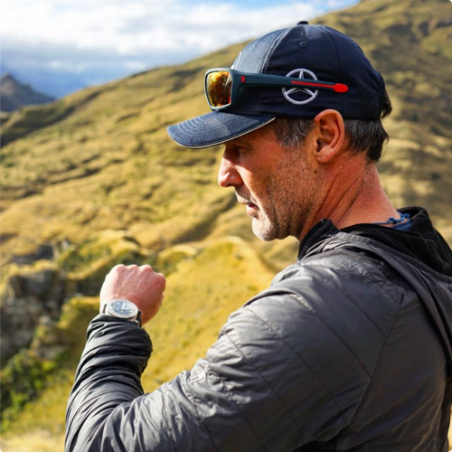 mike horn watching his watch
