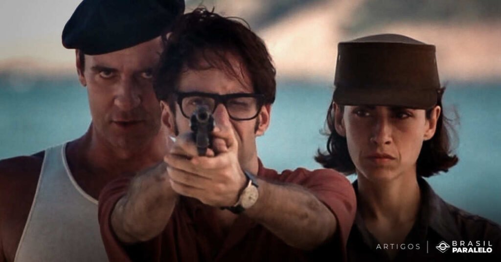 cena do filme o que é isso companheiro