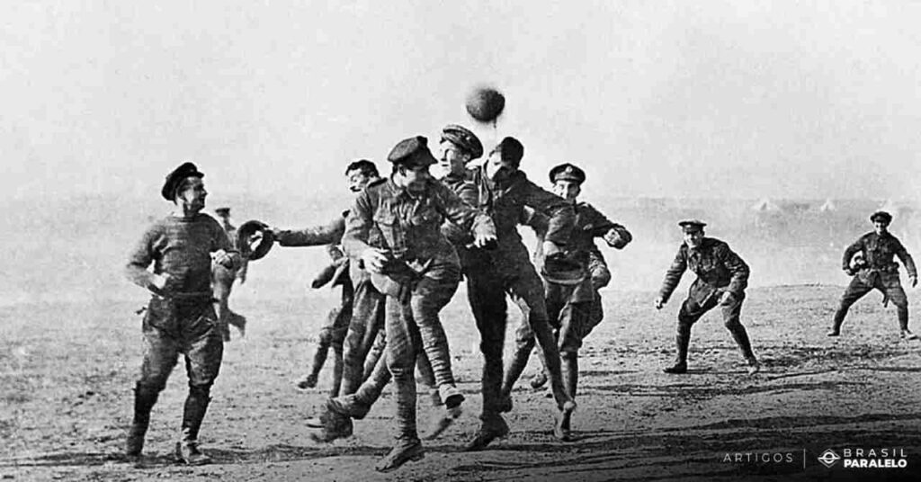 Futebol-na-Tregua-de-Natal-entre-alemaes-e-britanicos