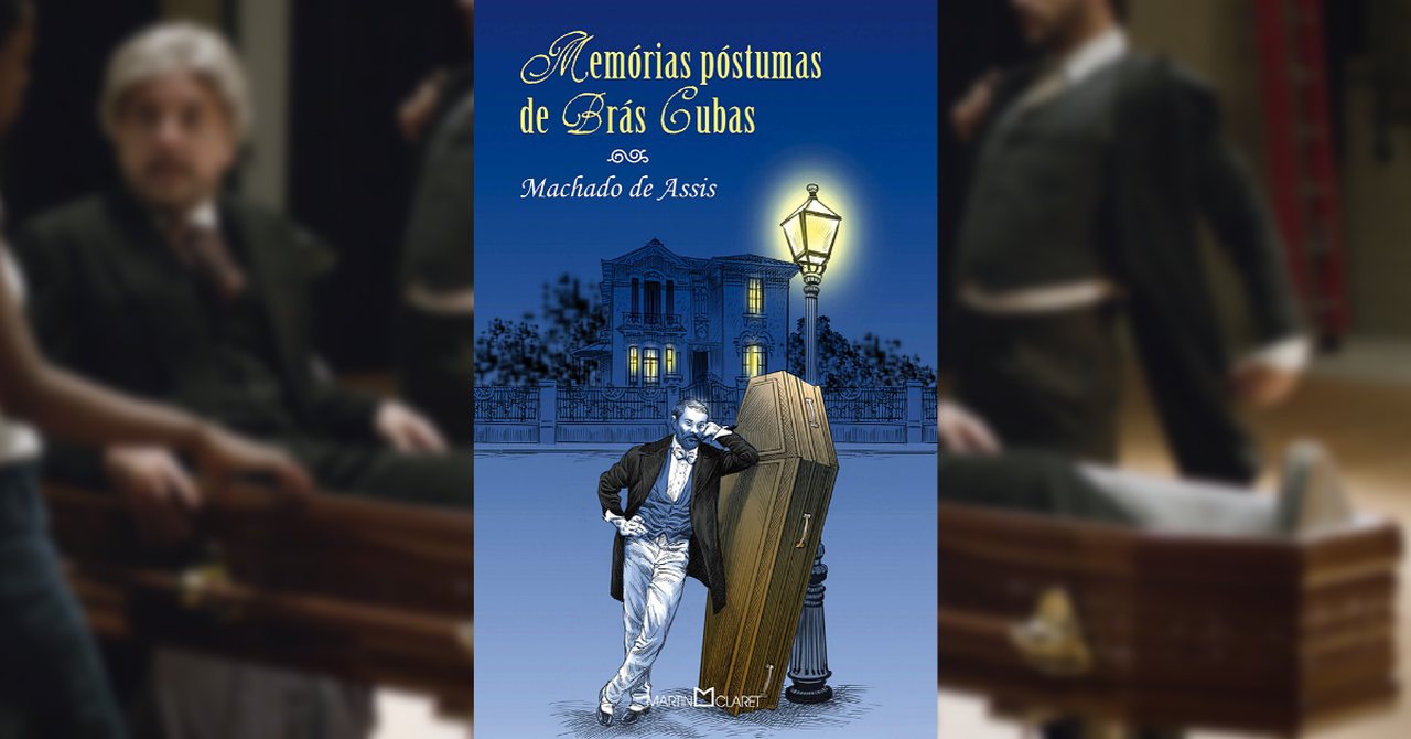 Memórias Póstumas de Brás Cubas na lista dos melhores livros de Machado de Assis