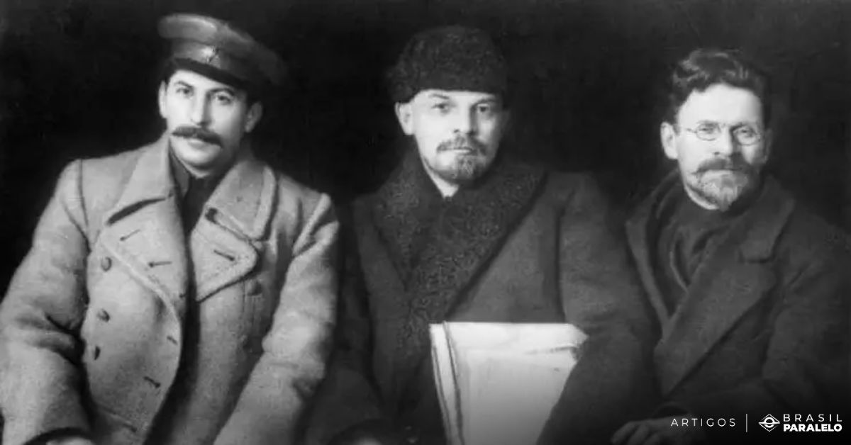 stálin-lênin-trotsky