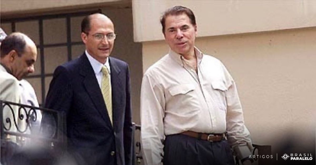 Sílvio Santos política, com Geraldo Alckimin - o sequestro de patrícia abravanel