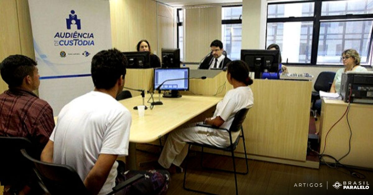 o que acontece em uma audiência de custódia - polêmica