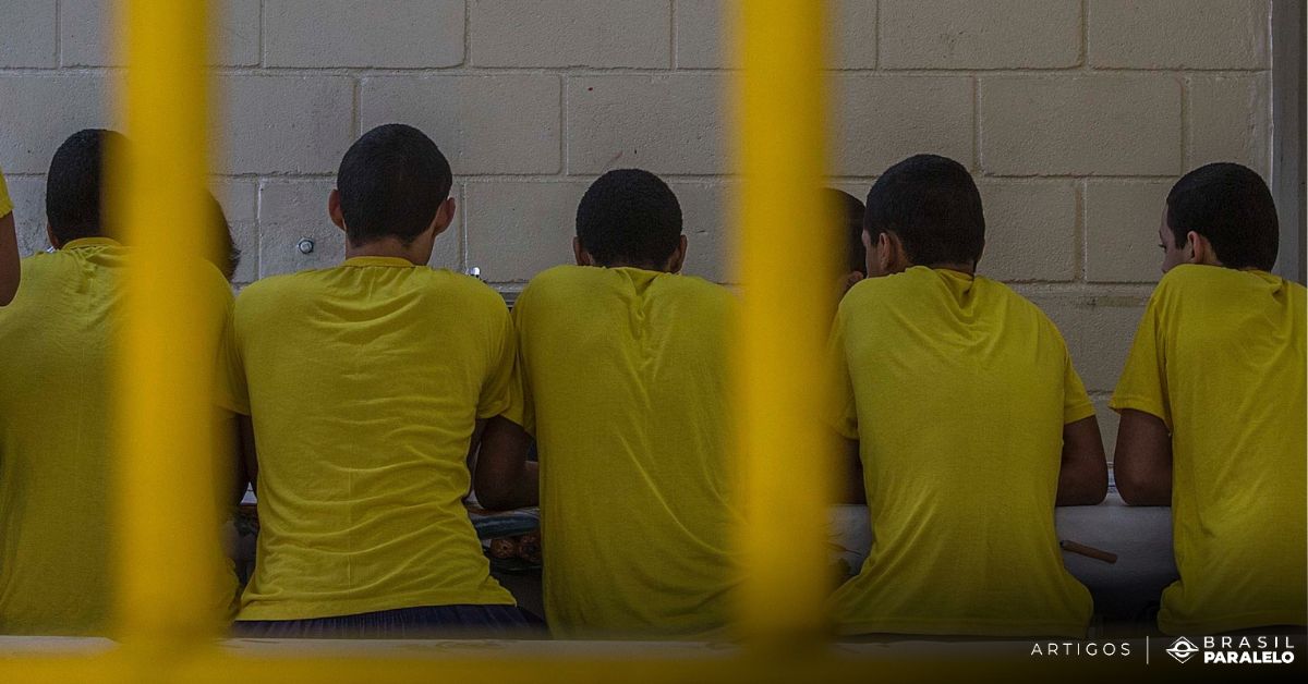 jovens presos - menoridade penal