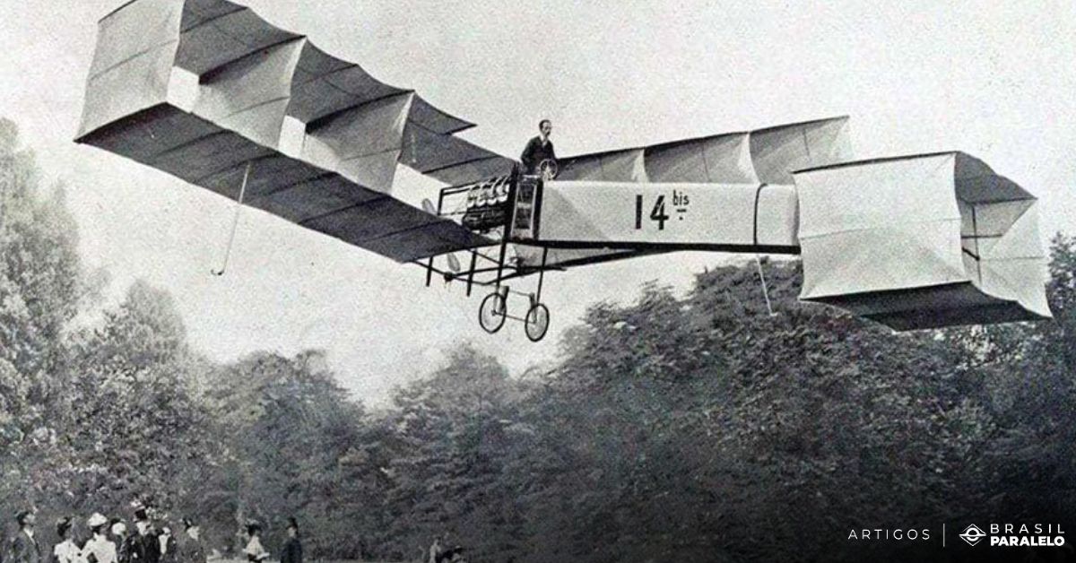 avião 14 bis - orgulho de ser brasileiro
