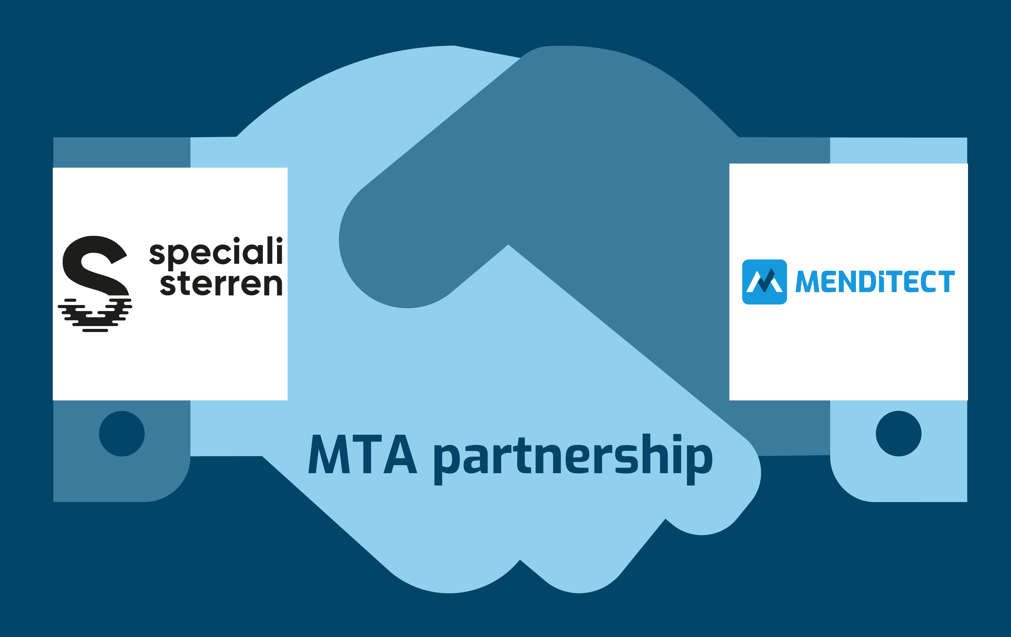 Logo's Specialisterren en Menditect